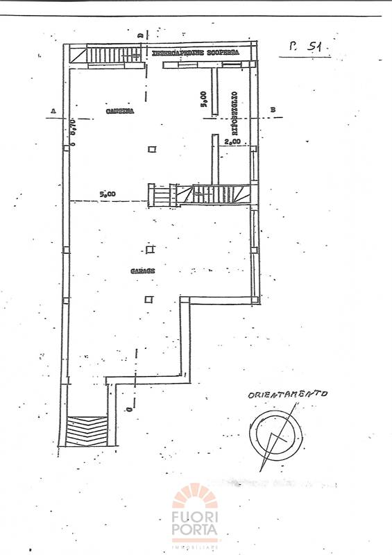 Planimetria seminterrato